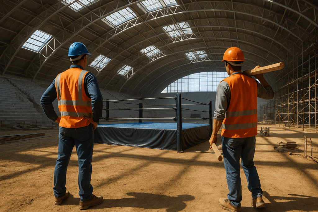 تجهیز سالن ورزشی