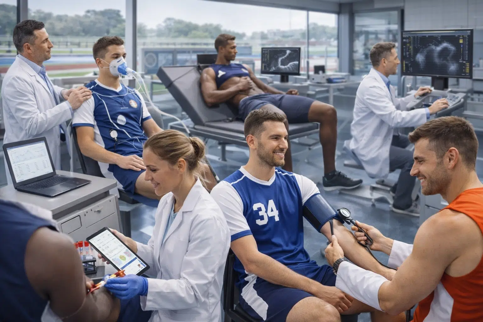 انواع آزمایشهای چکاپ ورزشکاران 1 چکاپ ورزشکاران